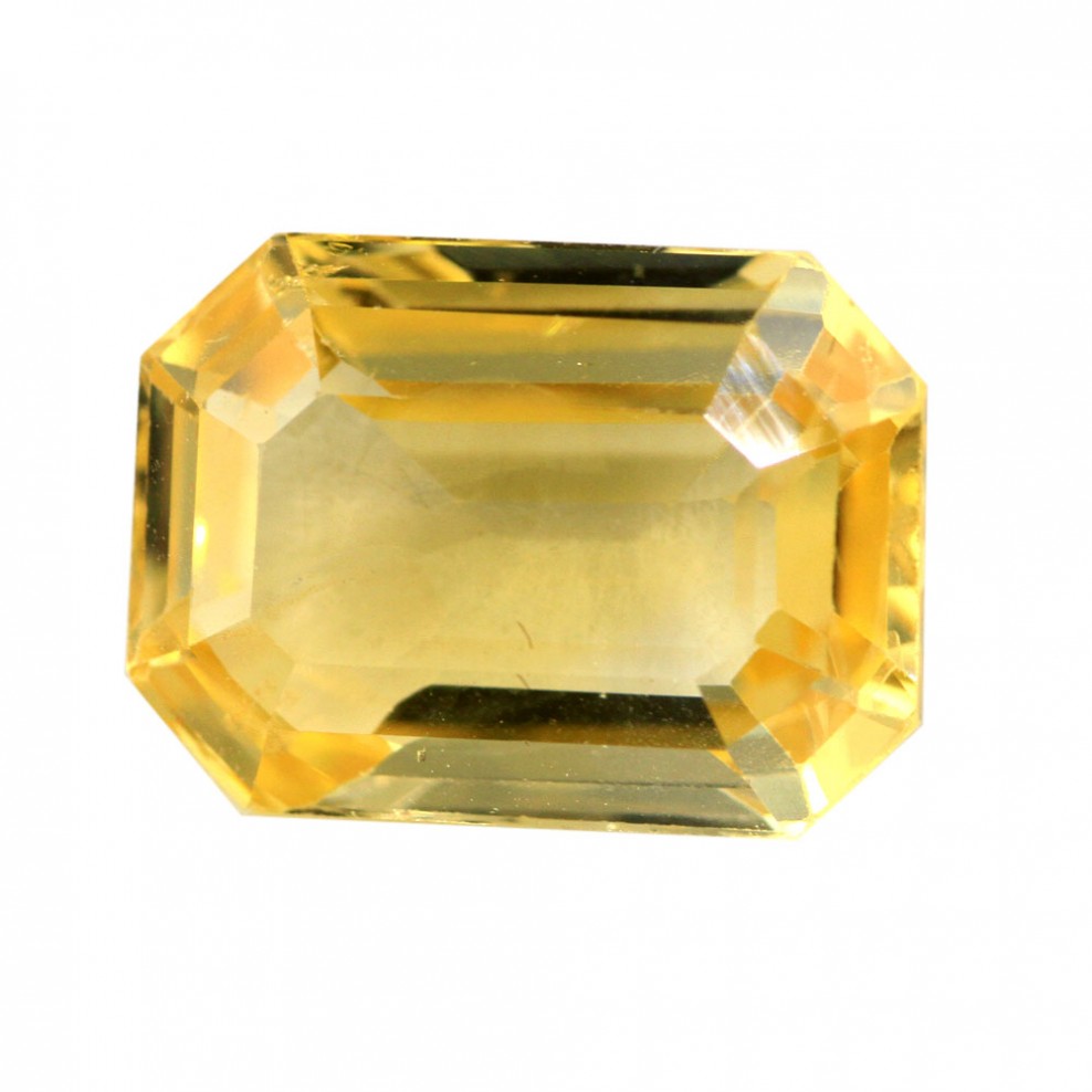 Biggest yellow sapphire top